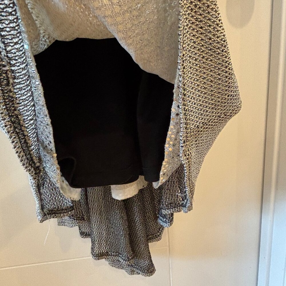 Jessica Mcclintock For Cach Sparkly Silver/Gold E… - image 8